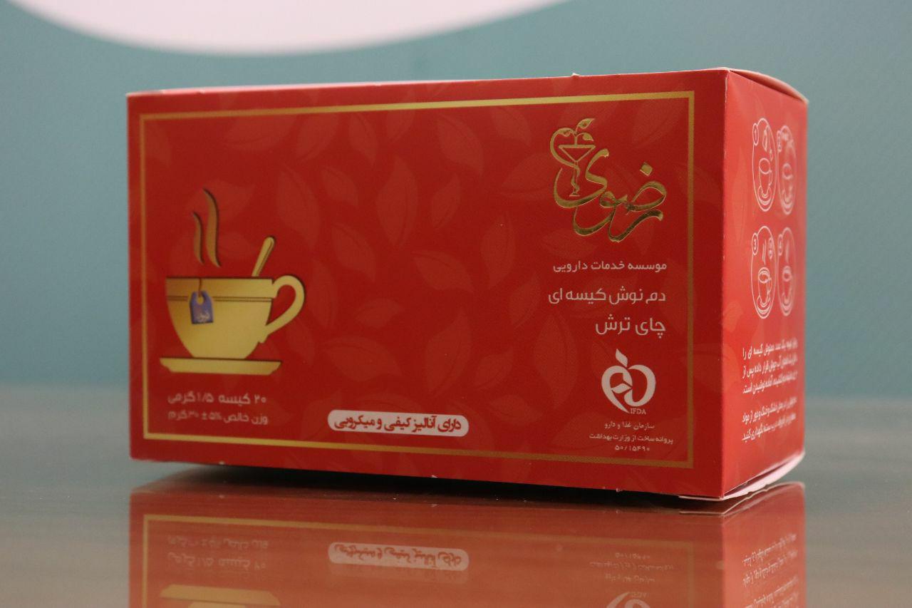 دم نوش چای ترش رضوی